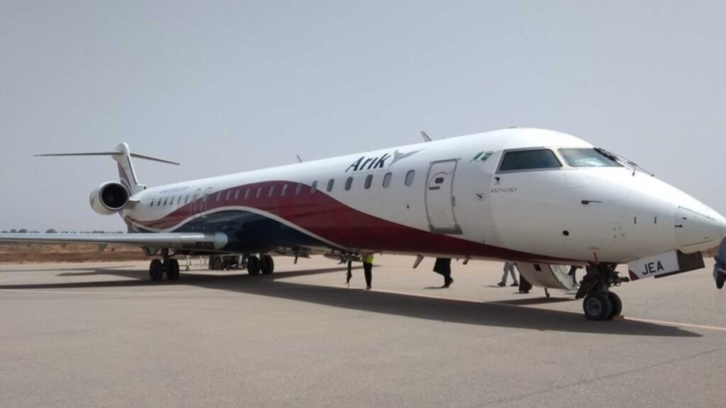 5. Arik Air-Top 10 Travel Airlines in Nigeria